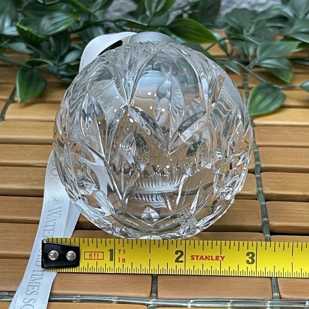 Waterford Crystal Times Square Ball Ornament 2006 Hope for Fellowship Holiday